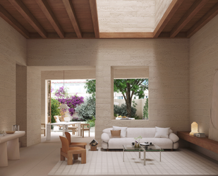 Living room of House or chalet for sale in  Barcelona Capital  with Air Conditioner, Heating and Private garden