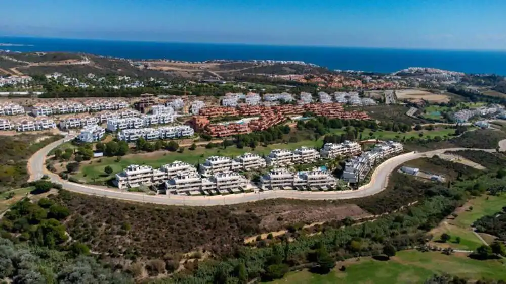 Vista exterior de Planta baja en venta en Casares con Aire acondicionado, Jardín privado y Terraza