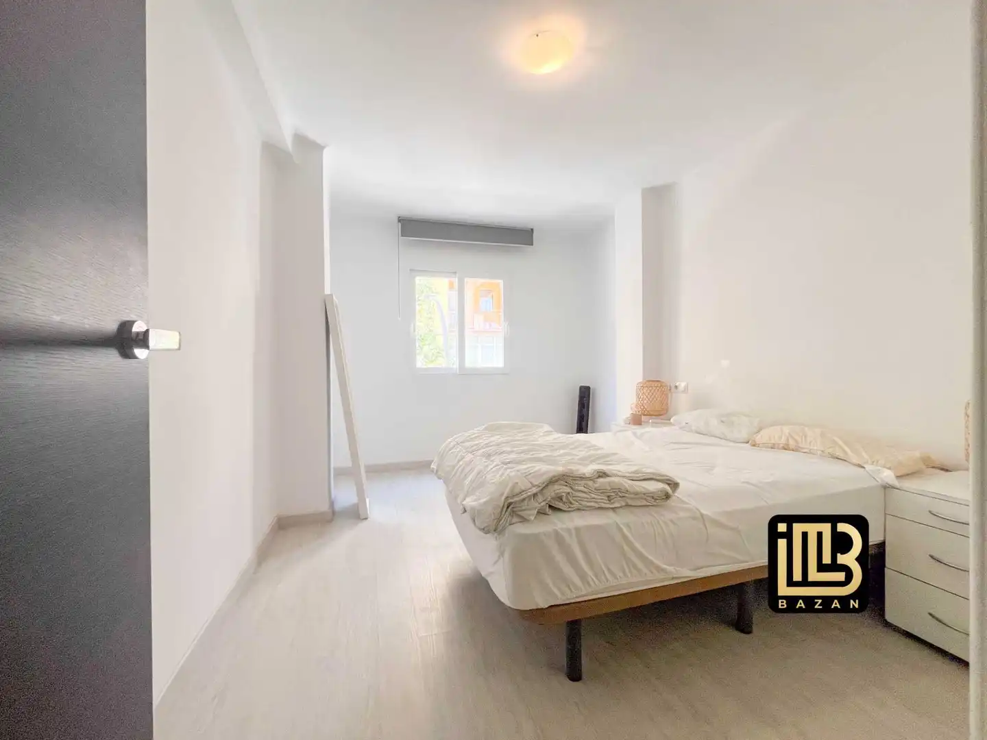 Bedroom of Flat for rent in Málaga  with Air Conditioner, Terrace and Furnished