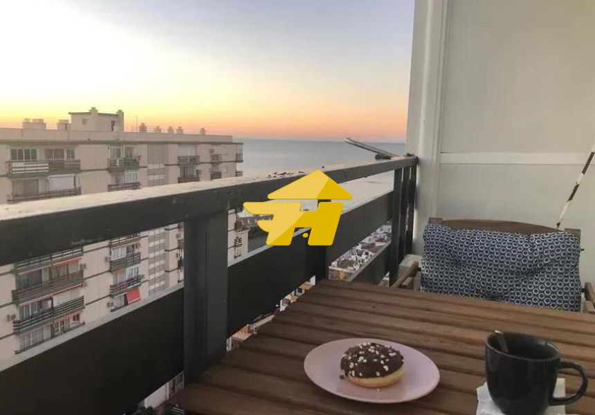 Balcony of Flat to rent in Benalmádena  with Air Conditioner, Private garden and Swimming Pool