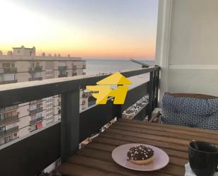 Balcony of Flat to rent in Benalmádena  with Air Conditioner, Private garden and Swimming Pool