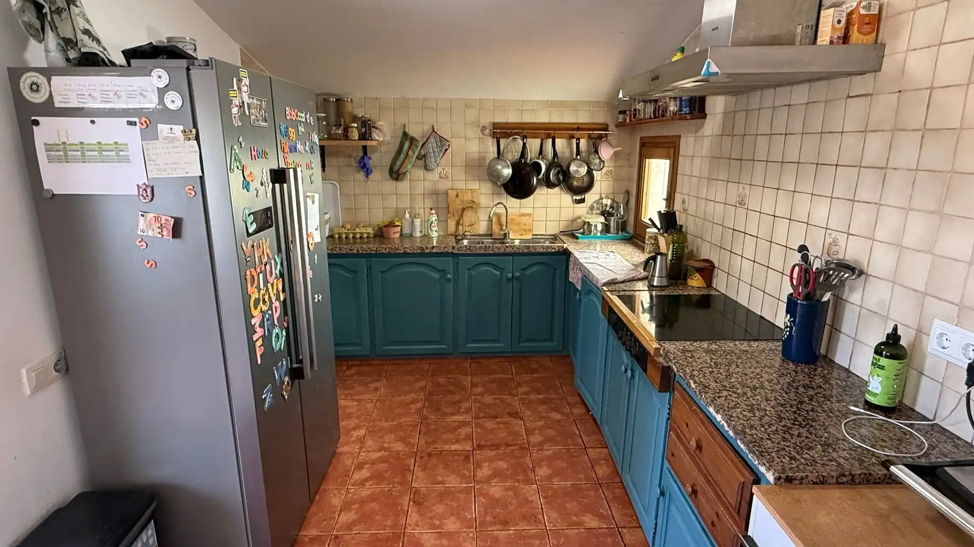 Küche von Wohnung zum Verkauf in Castellterçol mit Heizung, Terrasse und Abstellraum