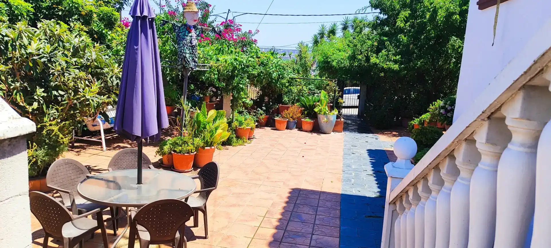Terraza de Casa o chalet en venta en Sant Boi de Llobregat con Aire acondicionado, Jardín privado y Parquet