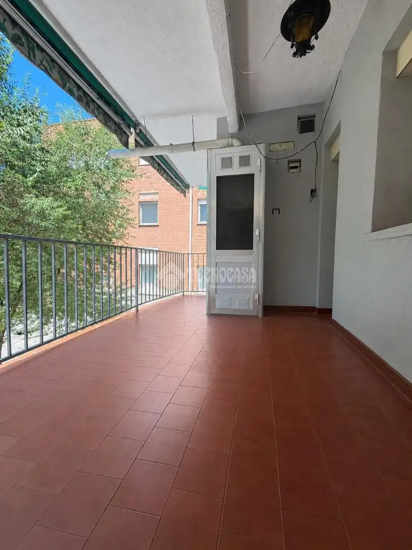 Balcony of Flat for sale in Fuenlabrada