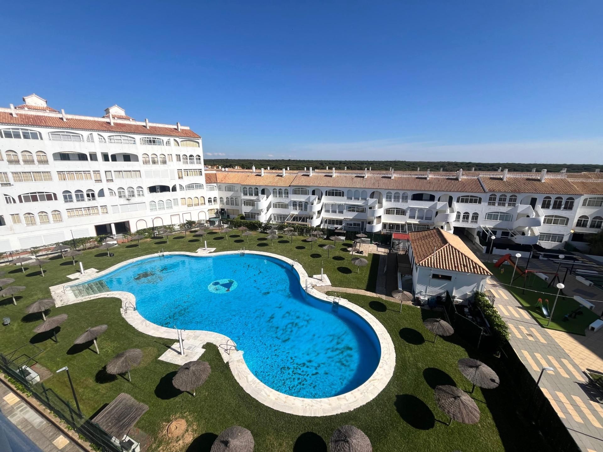 Garden of Flat for sale in El Portil  with Terrace, Furnished and Community pool