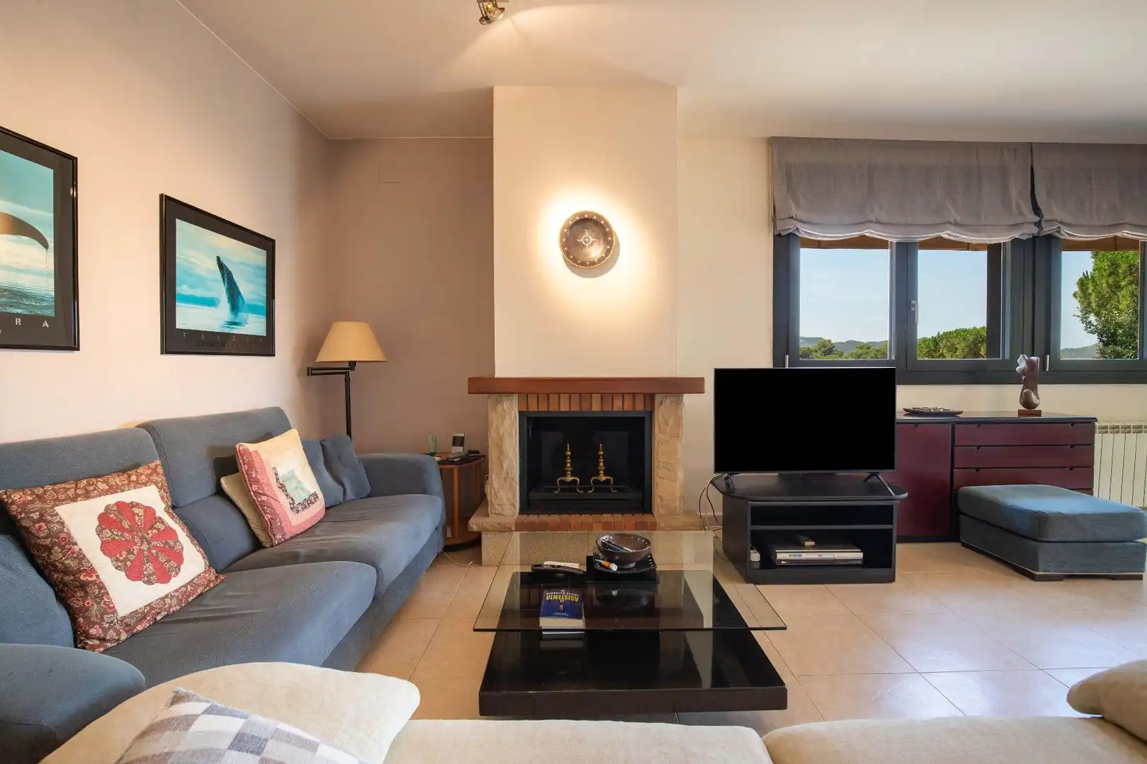 Sala de estar de Casa o chalet en venta en Vacarisses con Calefacción, Jardín privado y Terraza