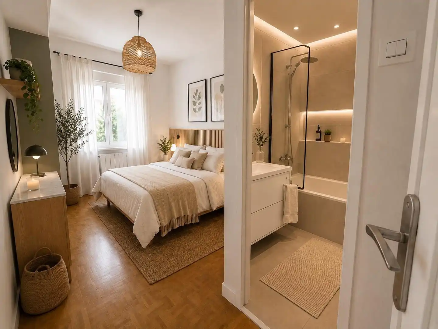 Habitación de Apartamento en venta en Madrid con Aire acondicionado, Calefacción y Parquet