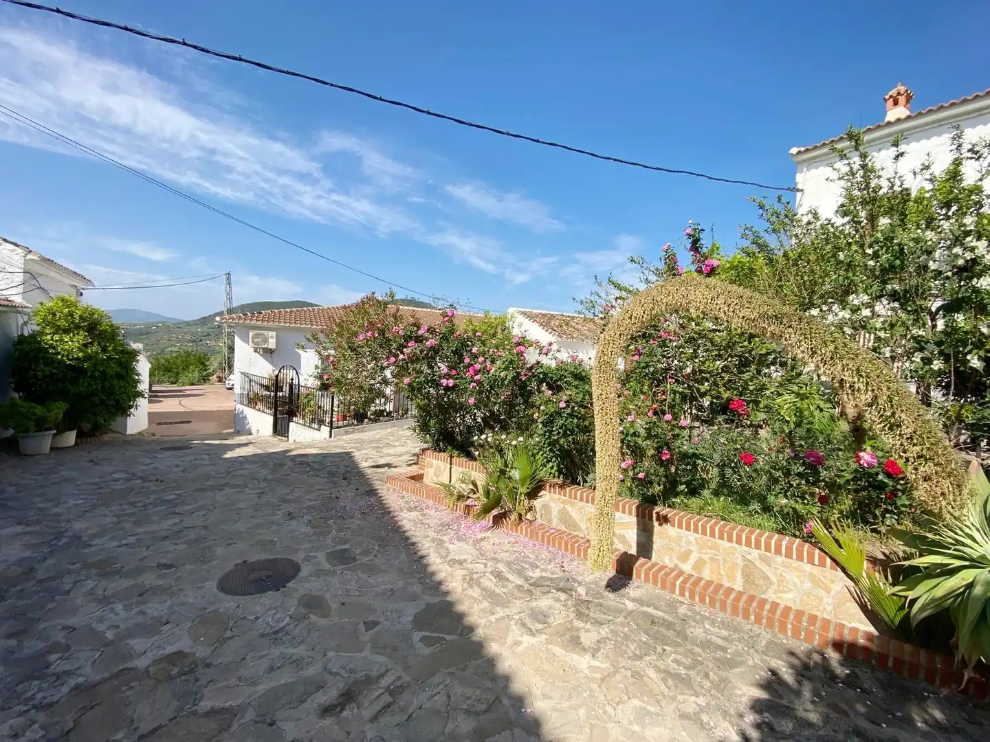 Vista exterior de Casa adosada en venta en Periana