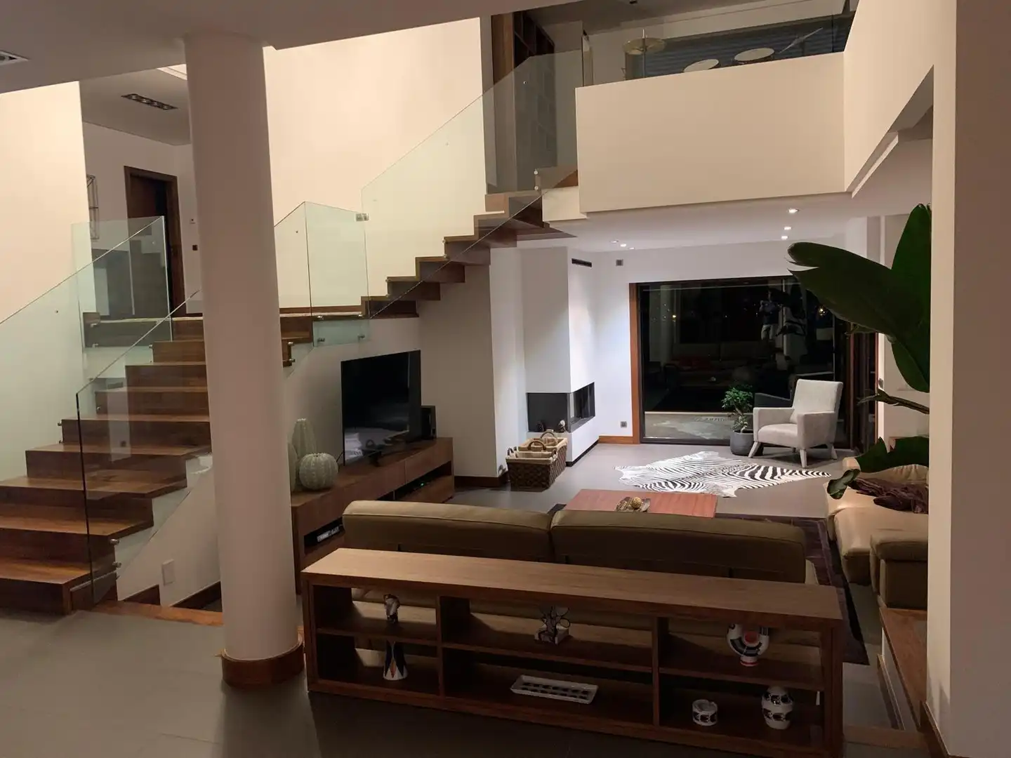 Sala de estar de Casa o chalet en venta en O Rosal   con Calefacción, Jardín privado y Terraza