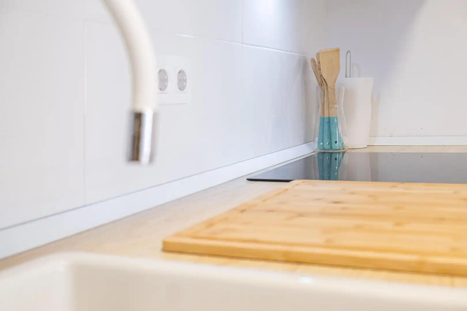 Cuina de Apartament en venda en Jávea / Xàbia amb Aire condicionat, Calefacció i Moblat