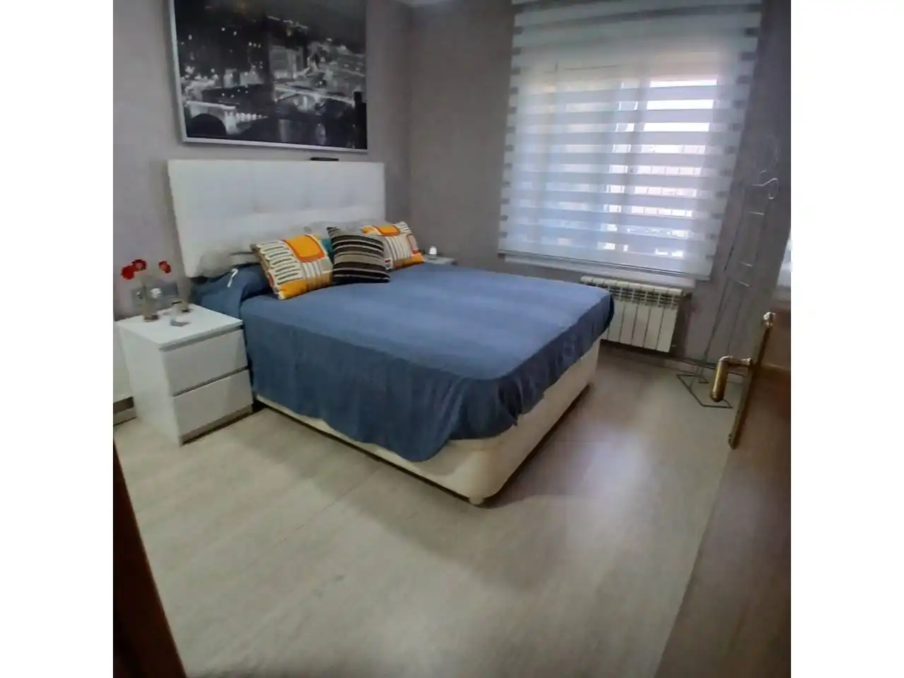 Schlafzimmer von Wohnung zum Verkauf in Terrassa mit Heizung und Balkon