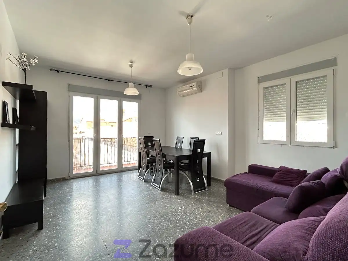 Sala de estar de Piso de alquiler en Santa Fe con Amueblado, Horno y Lavadora
