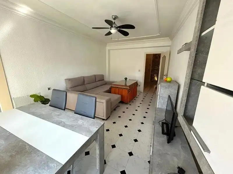 Sala de estar de Piso en venta en Atarfe con Terraza y Amueblado