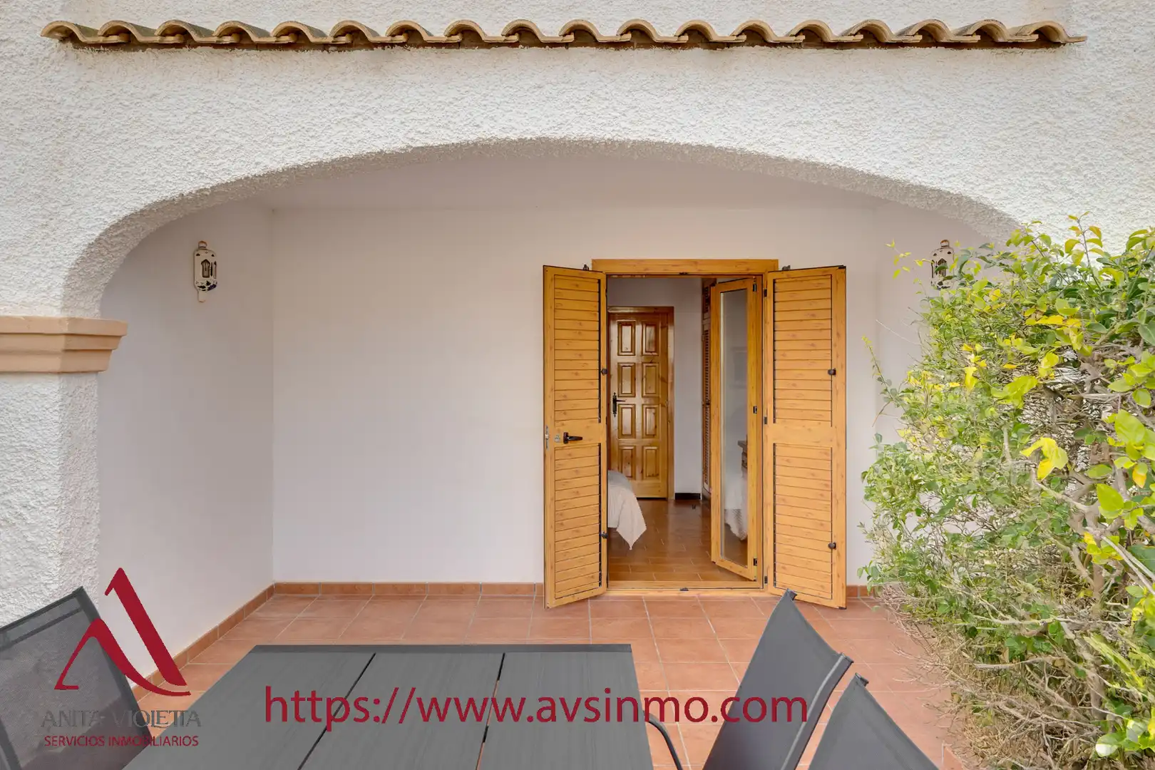 Bedroom of Detached homes for rent in Santa Pola  with Air Conditioner, Terrace and Furnished