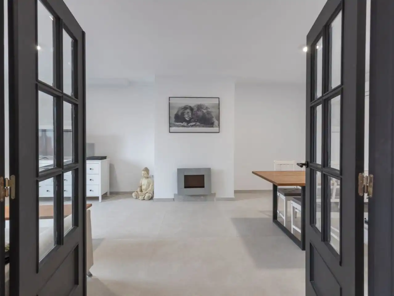 Sala d'estar de Casa o xalet en venda en Cájar amb Aire condicionat i Balcó