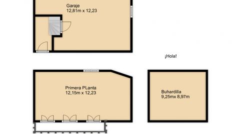 Foto 3 de Casa adosada en venta en Cabezón de la Sal - Plaza del Carmen, 3, Cabezón de la Sal, Cantabria