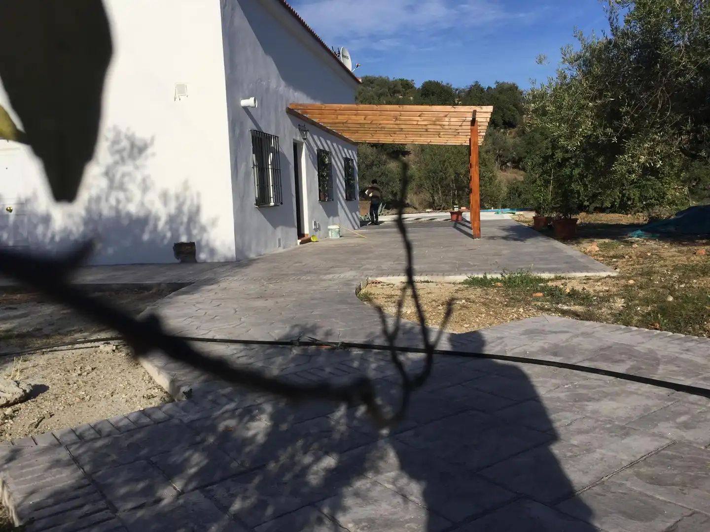 Terrace of Country homes for rent in Galera  with Private garden, Swimming Pool and Oven