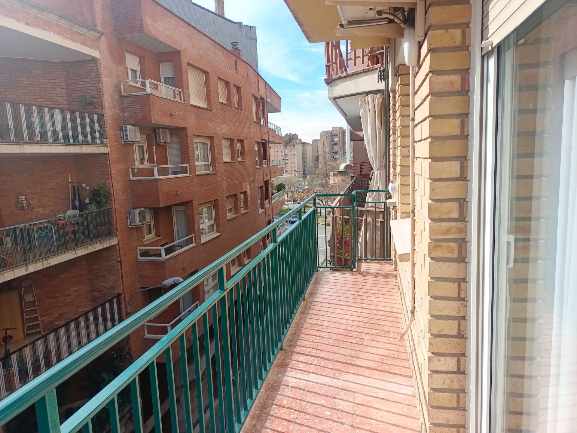 Exterior view of Flat for rent in  Lleida Capital  with Air Conditioner, Heating and Furnished