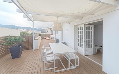 Terrace of Attic for sale in Sitges  with Air Conditioner, Heating and Parquet flooring