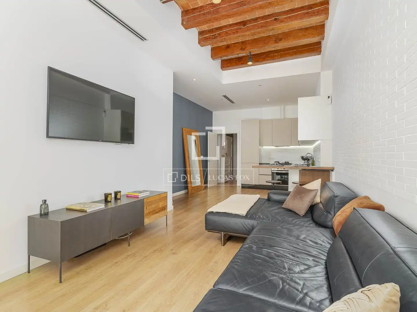 Sala d'estar de Pis en venda en Sant Martí