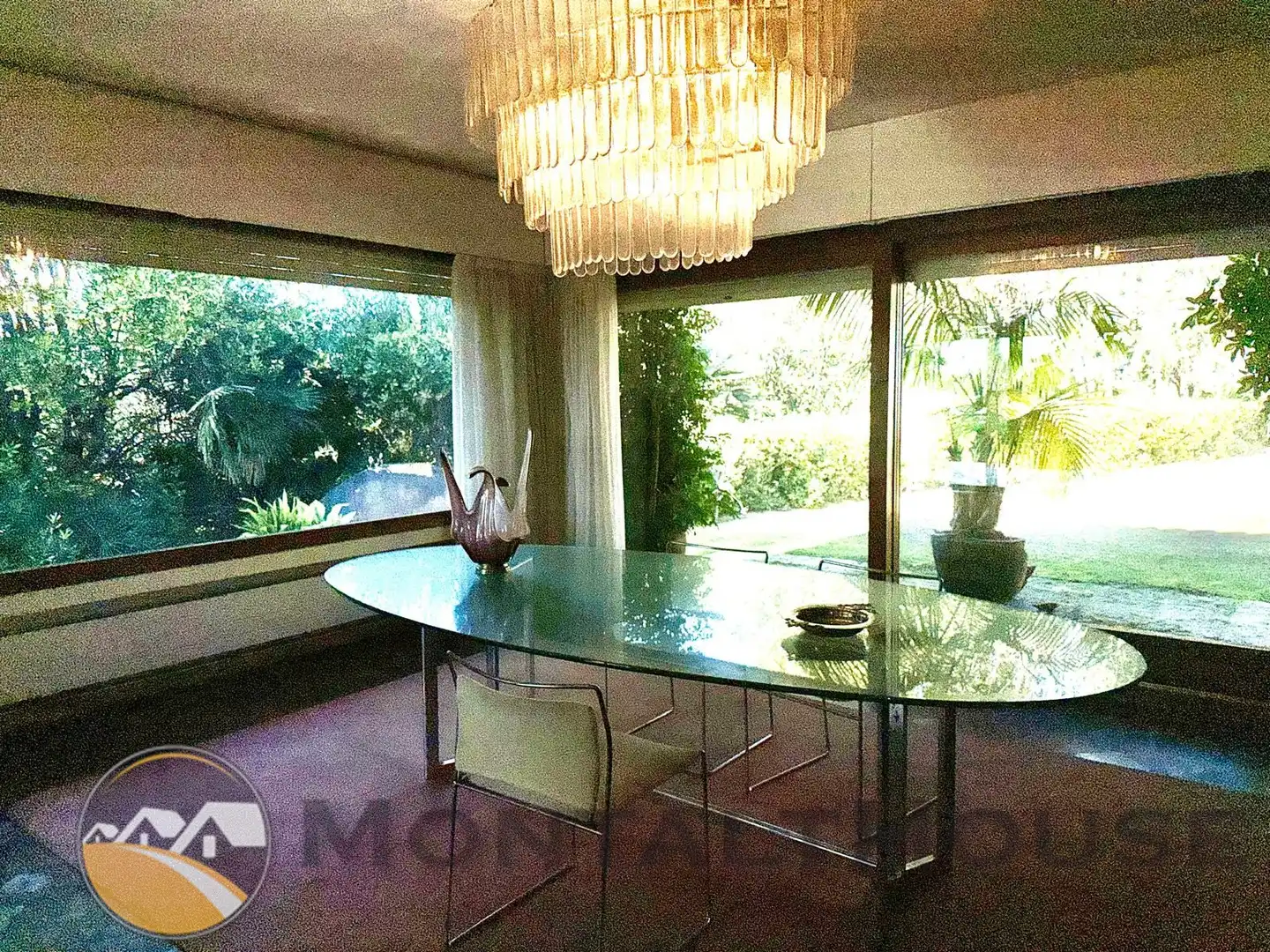 Comedor de Casa o chalet en venta en Sant Andreu de Llavaneres con Calefacción, Jardín privado y Parquet