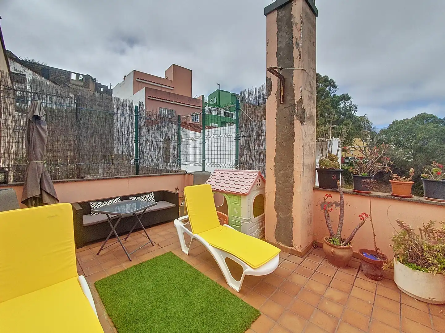 Terrassa de Casa adosada en venda en Santa Brígida amb Jardí privat, Terrassa i Balcó