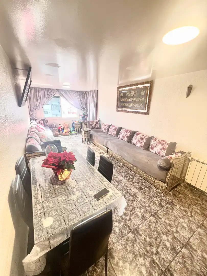 Sala de estar de Ático en venta en Sant Boi de Llobregat con Calefacción y Balcón
