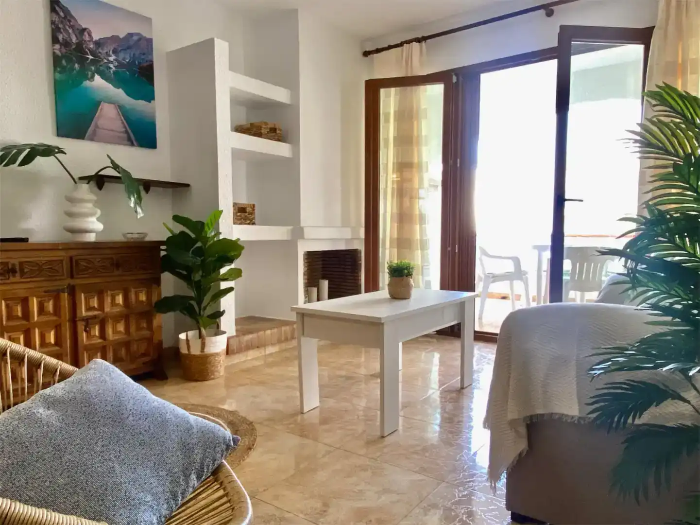 Sala d'estar de Apartament en venda en Alcalà de Xivert amb Balcó