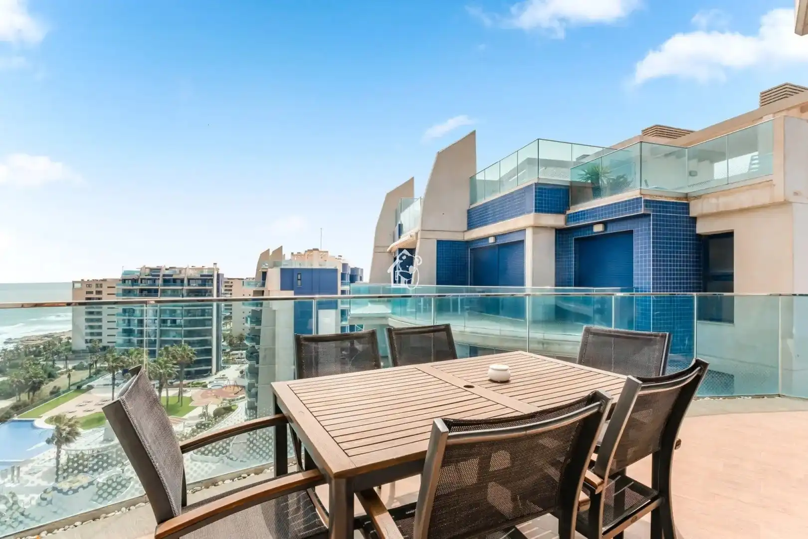 Terraza de Ático en venta en Torrevieja con Aire acondicionado, Terraza y Piscina