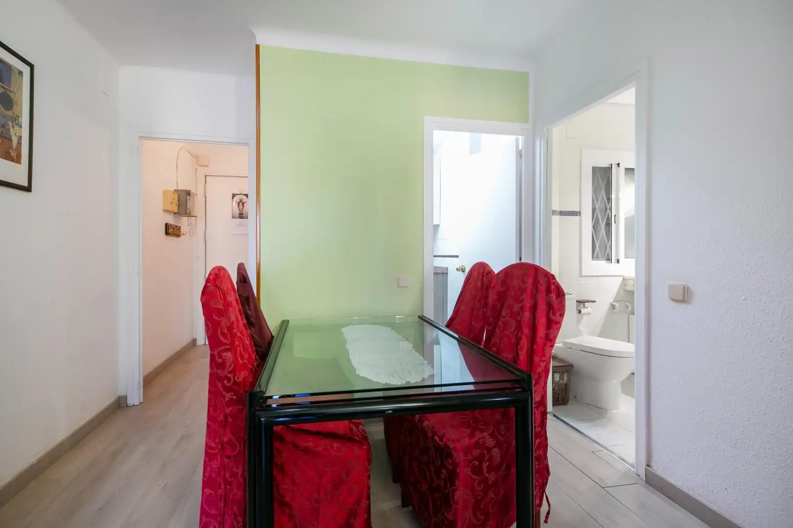 Comedor de Piso en venta en Barcelona con Parquet