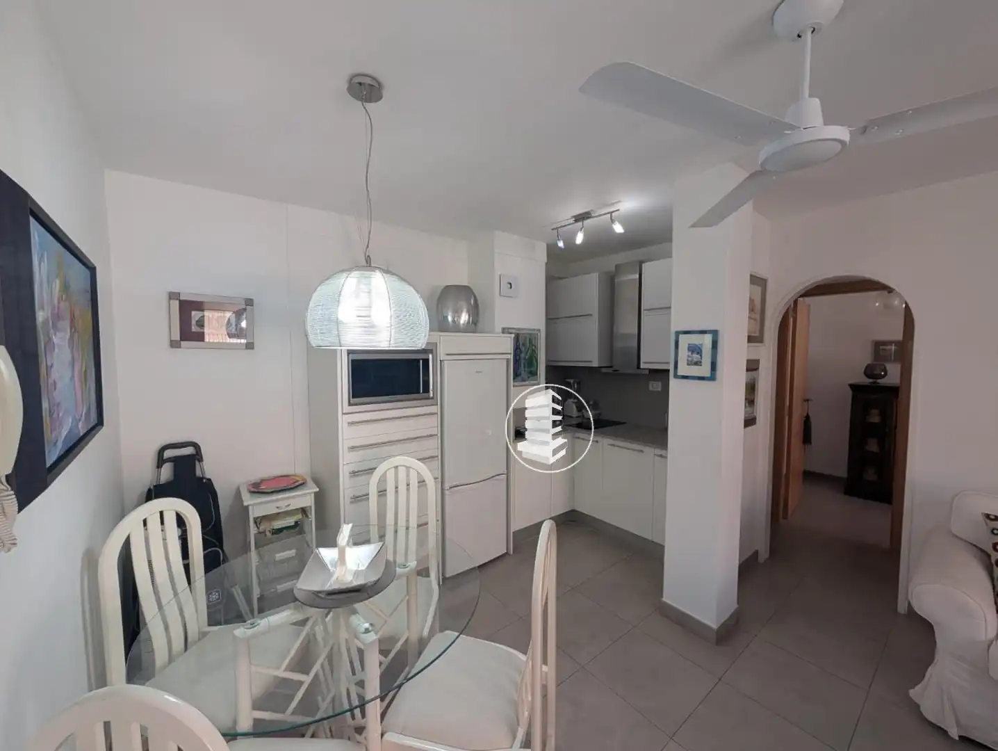 Cocina de Apartamento de alquiler en Arona con Jardín privado, Terraza y Piscina