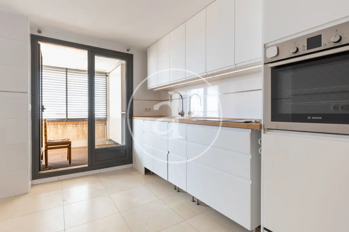 Kitchen of Attic for rent in Alboraya  with Air Conditioner, Heating and Private garden