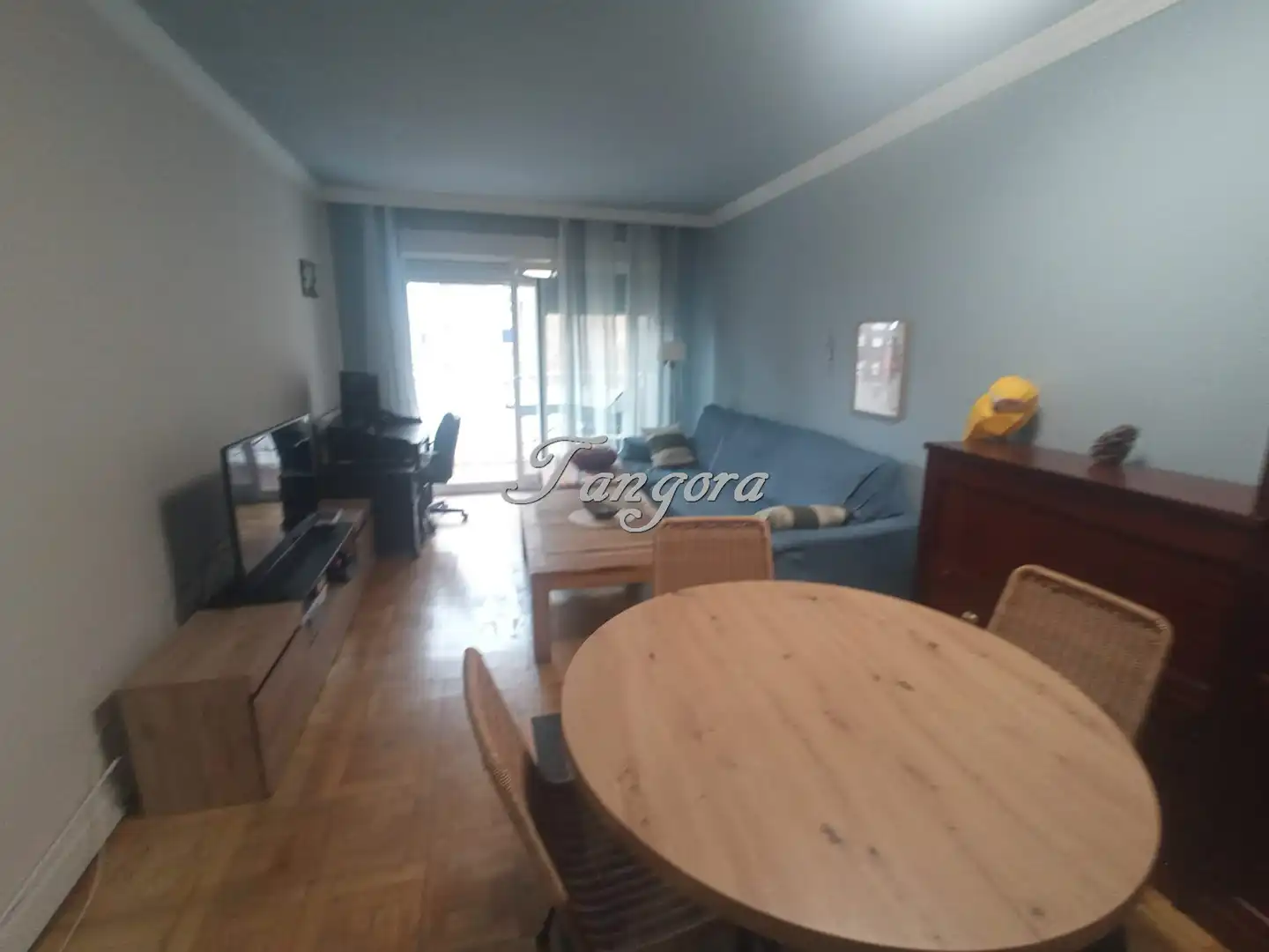 Sala de estar de Piso en venta en Getxo  con Calefacción, Parquet y Terraza