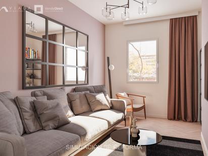 Living room of Flat for sale in  Madrid Capital