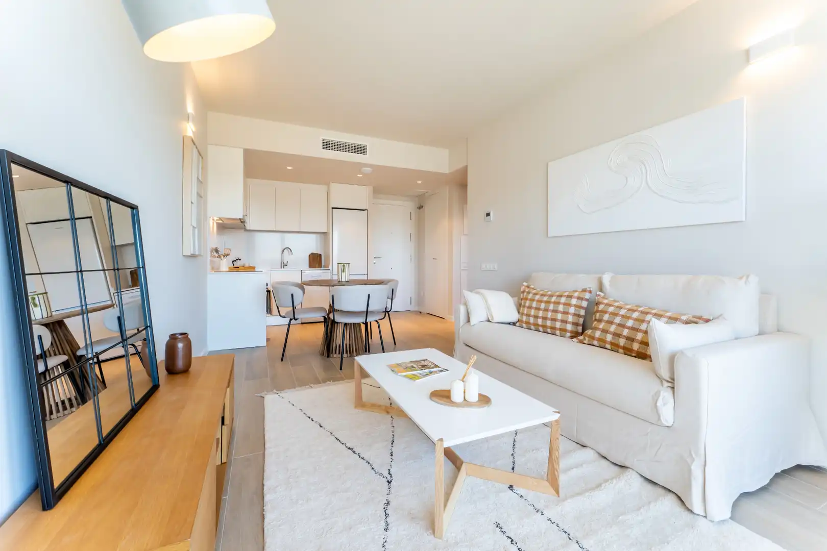 Sala de estar de Planta baja de alquiler en Sant Joan d'Alacant con Aire acondicionado, Terraza y Trastero