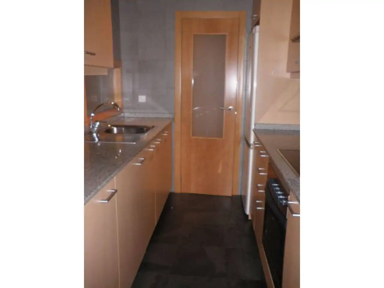 Kitchen of Flat for sale in Cariño  with Heating, Storage room and Furnished