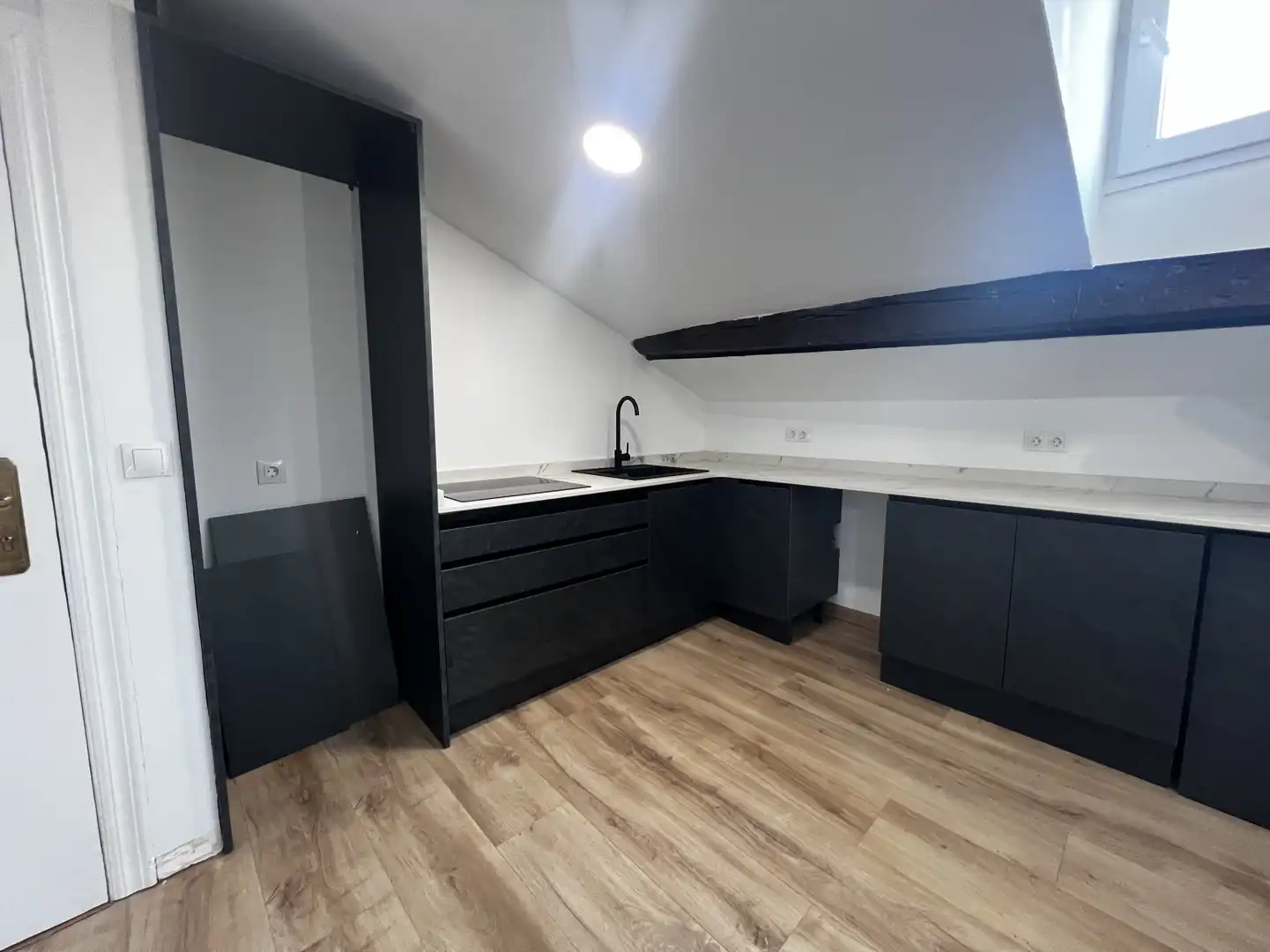 Kitchen of Attic for sale in Santander  with Heating, Private garden and Parquet flooring