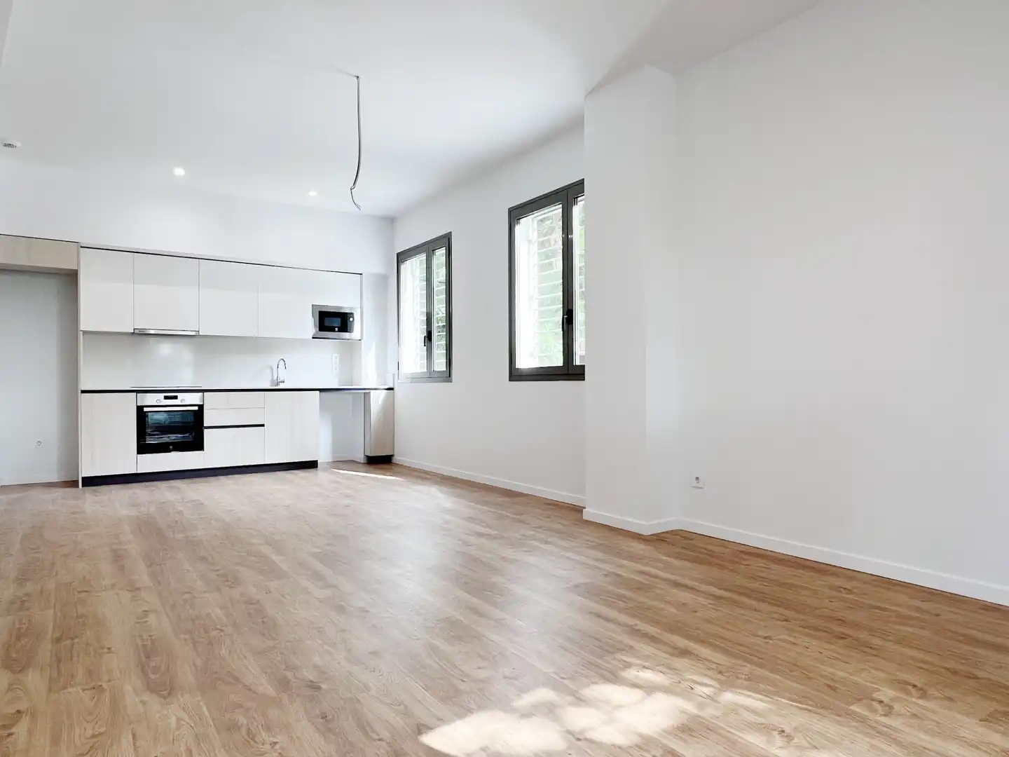 Küche von Wohnung zur Miete in Valencia mit Klimaanlage, Heizung und Privatgarten