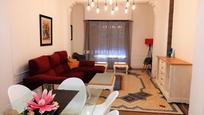 Living room of Flat for sale in  Valencia Capital  with Air Conditioner, Heating and Furnished