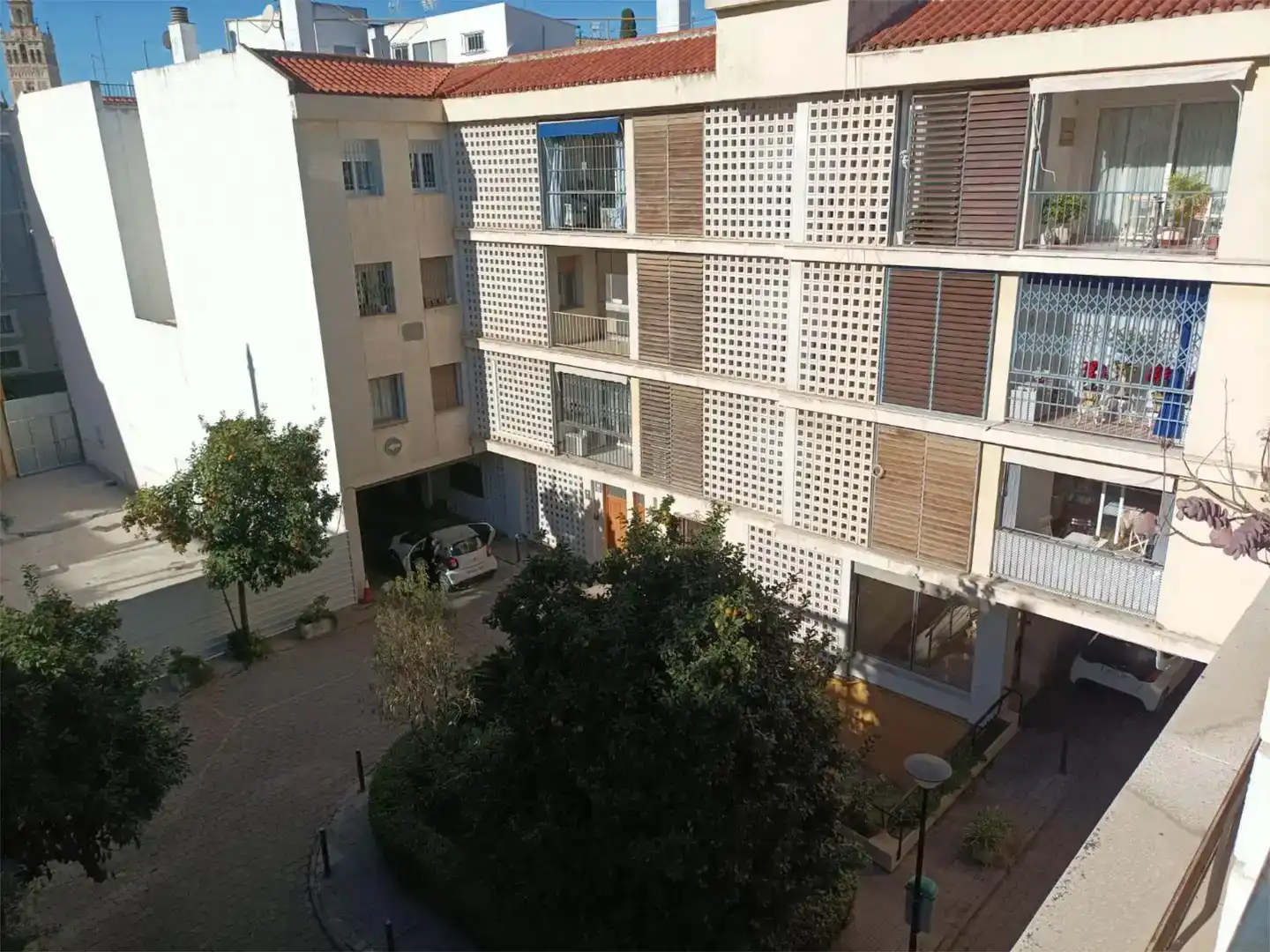 Exterior view of Flat for sale in  Sevilla Capital  with Air Conditioner, Terrace and Balcony