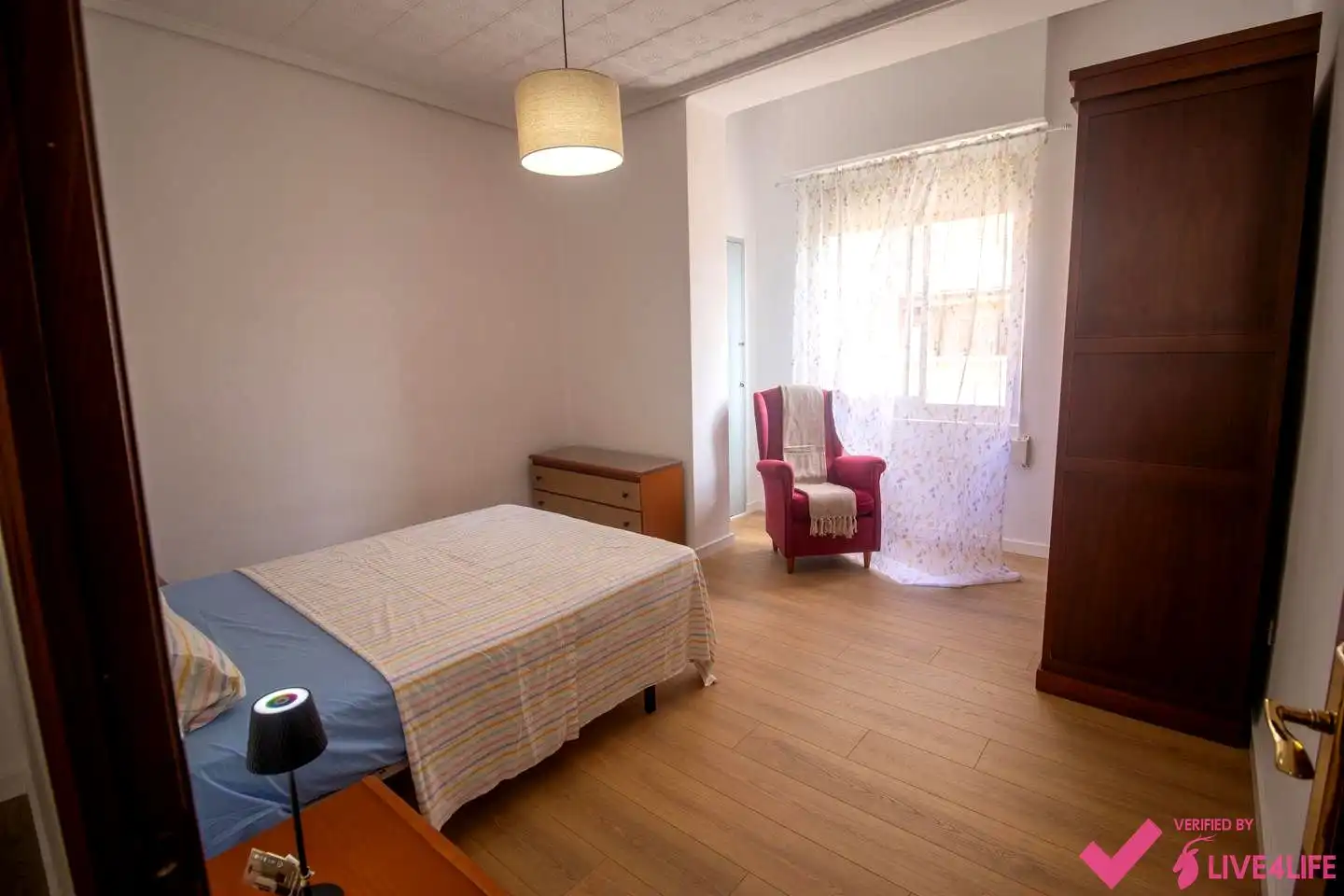 Bedroom of Flat for rent in Godella  with Furnished