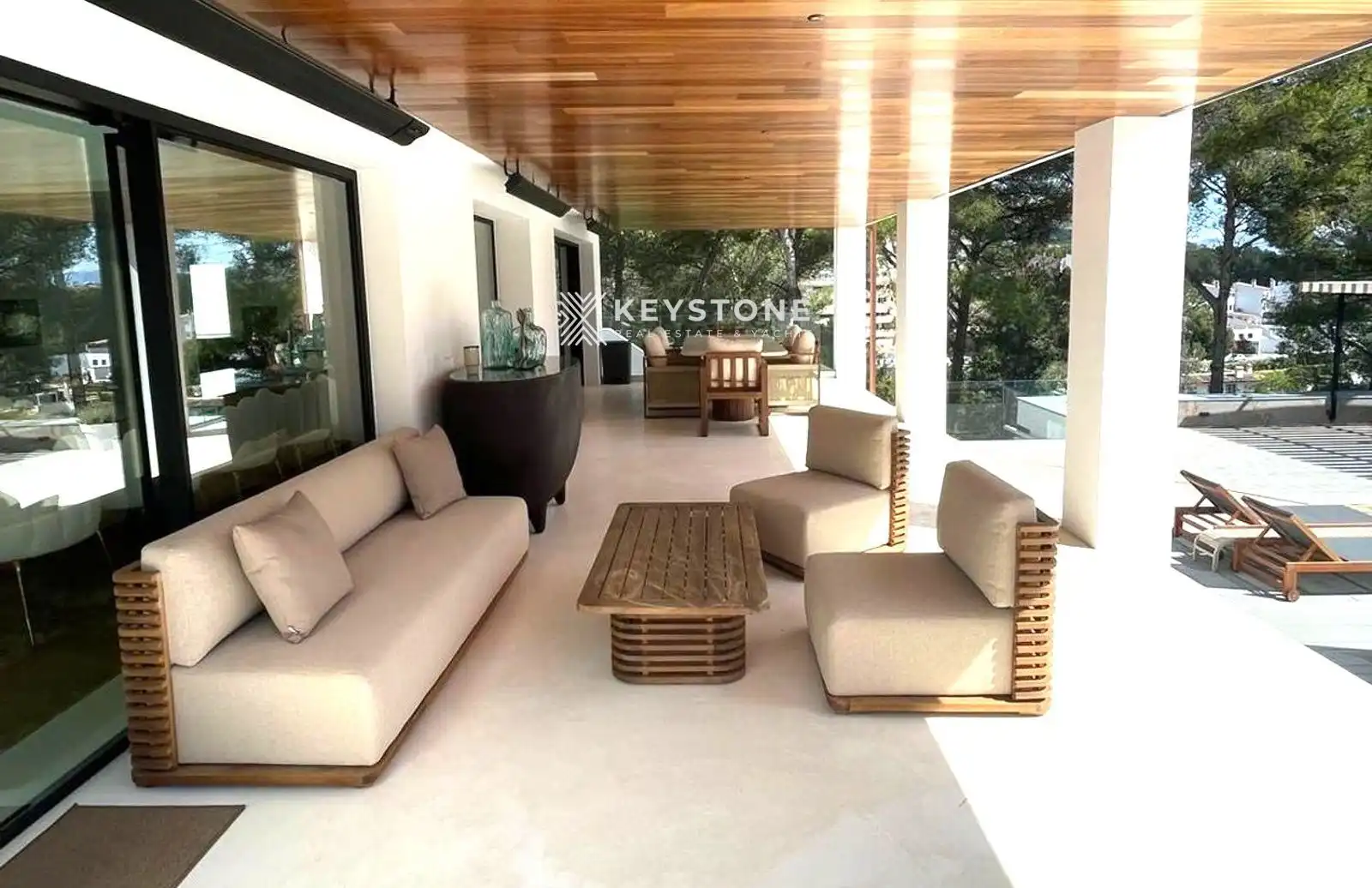 Terrace of Houses for rent in Calvià  with Air Conditioner, Terrace and Storage room