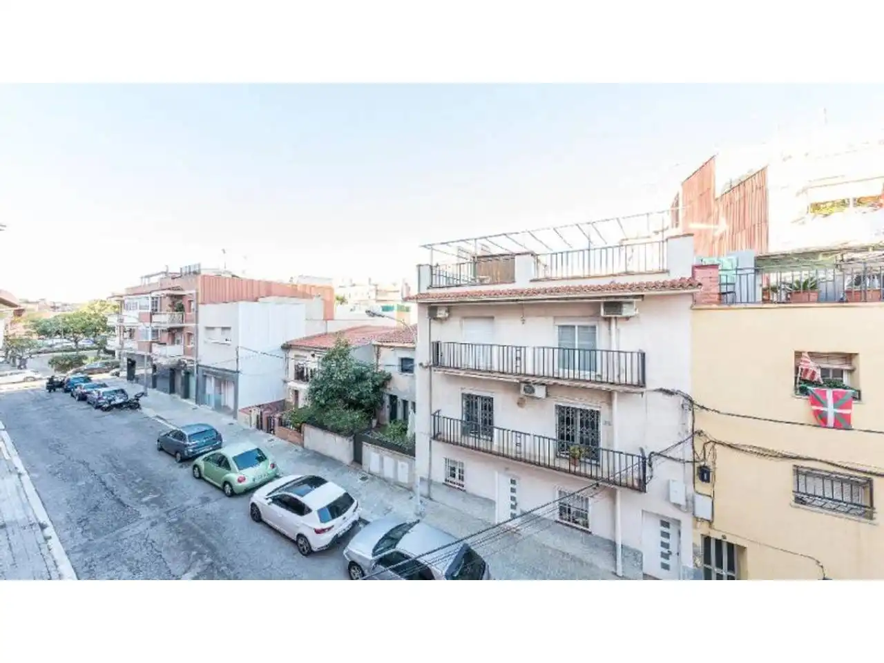 Vista exterior de Piso en venta en Badalona con Terraza
