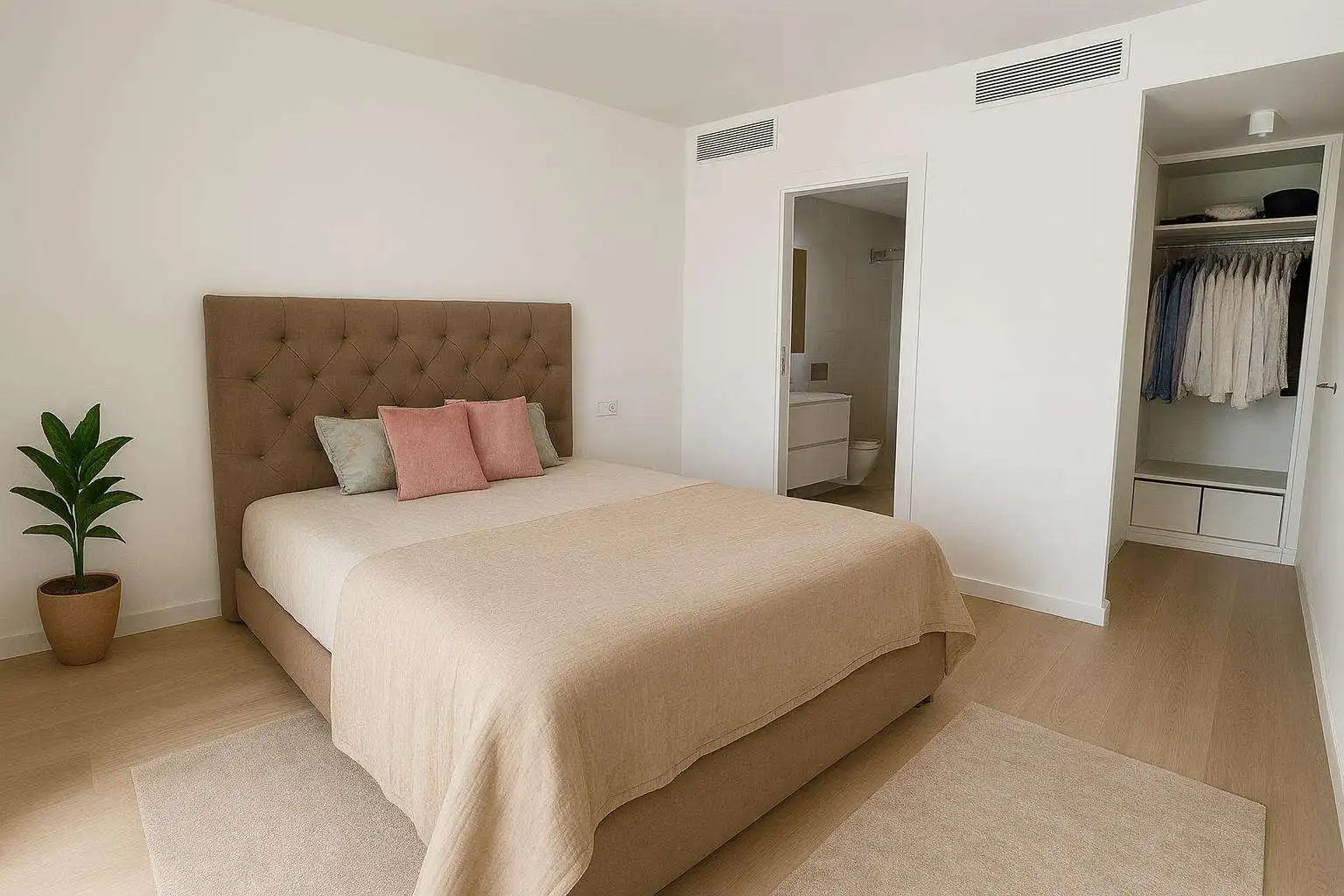 Bedroom of Detached homes for sale in Marratxí  with Air Conditioner, Heating and Parquet flooring