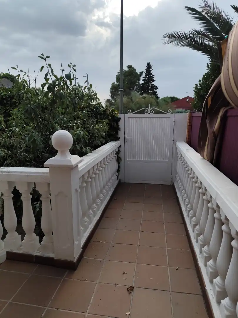 Balcony of Detached homes for sale in Móstoles  with Heating, Private garden and Parquet flooring