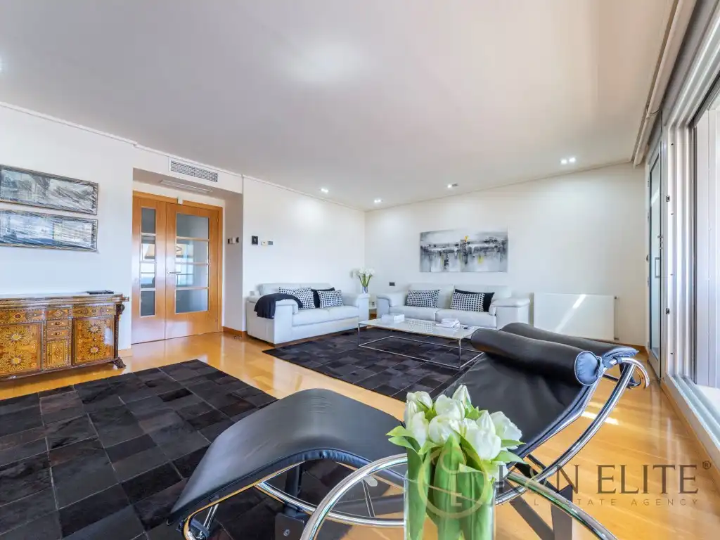 Sala d'estar de Àtic en venda en Alicante / Alacant amb Aire condicionat, Jardí privat i Terrassa