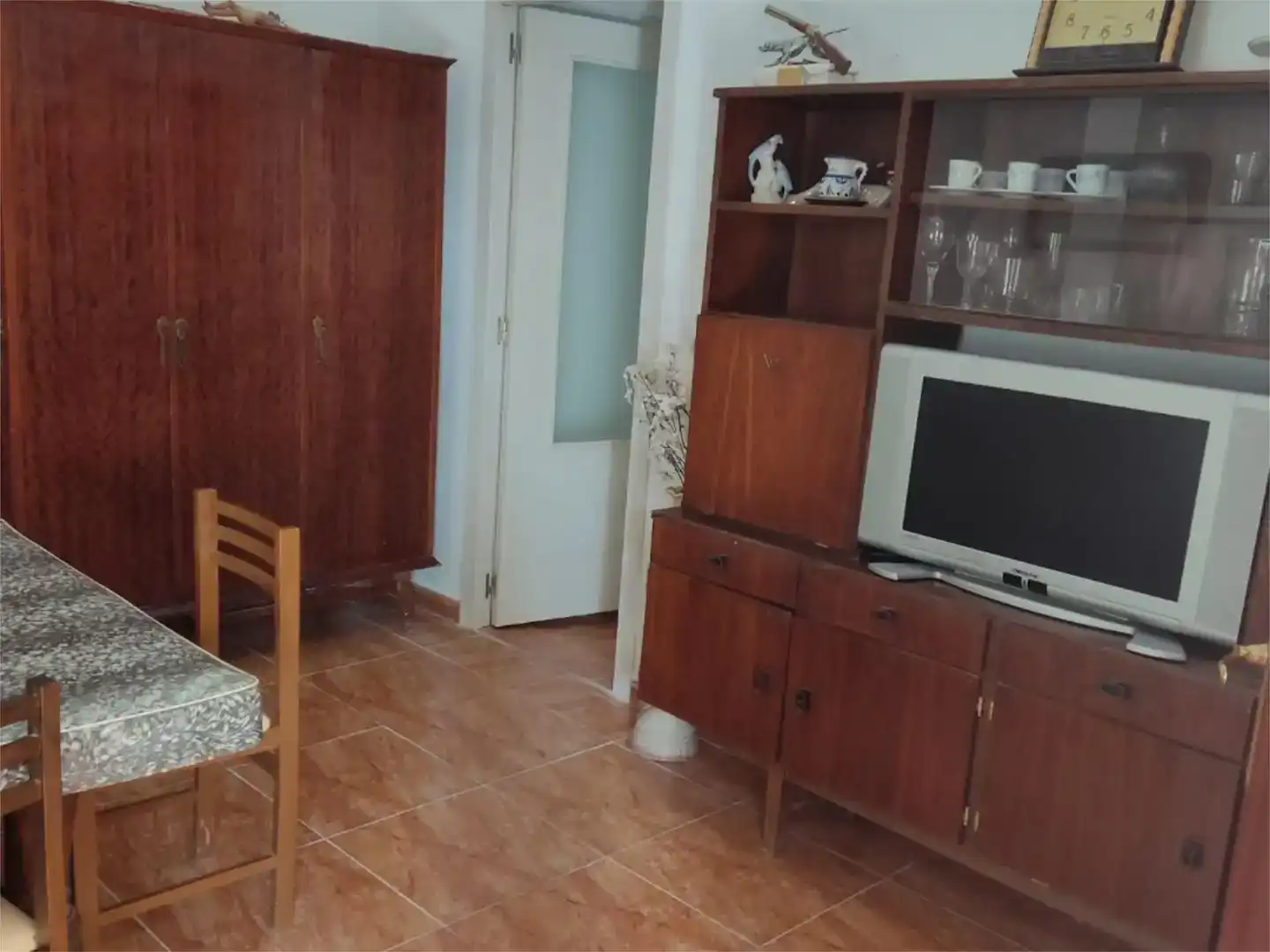 Sala de estar de Planta baja en venta en Cañada de Calatrava con Trastero y Amueblado