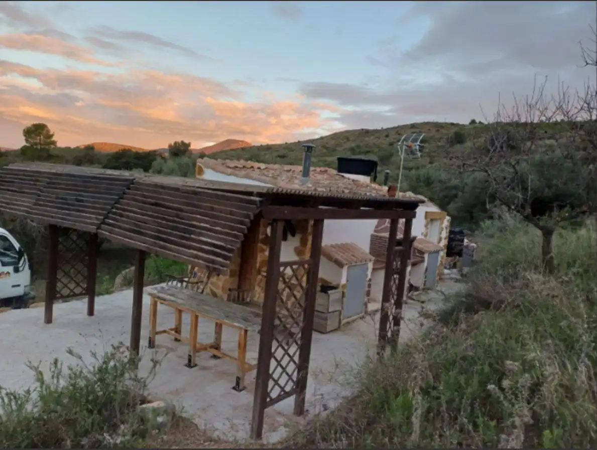 Vista exterior de Finca rústica en venta en Chóvar con Jardín privado, Terraza y Trastero