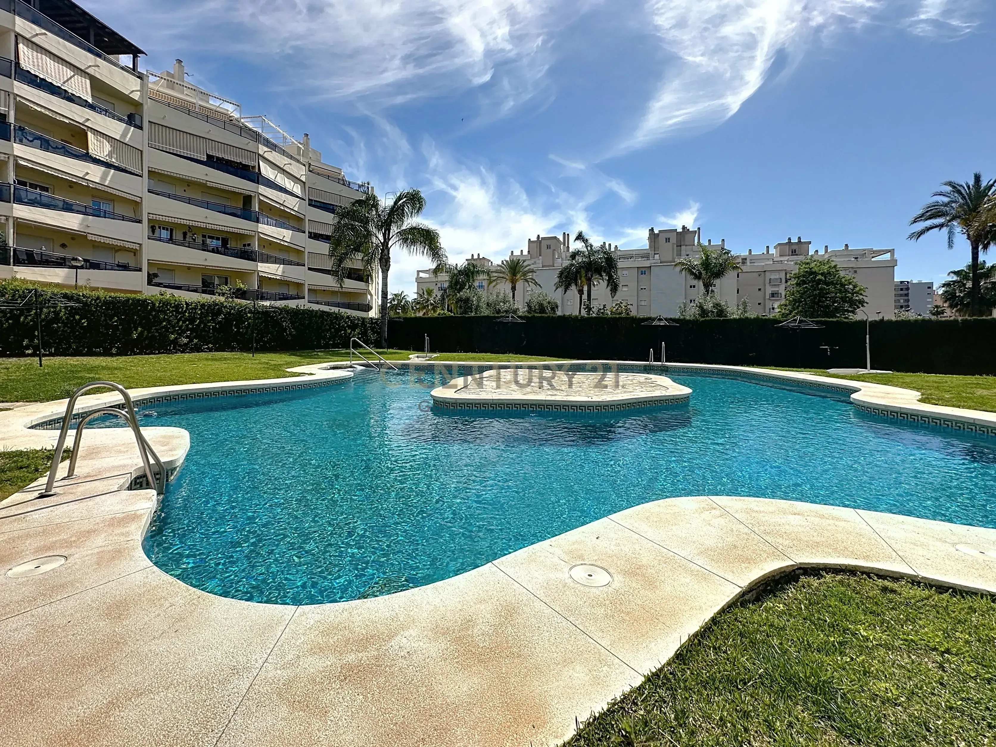 Exterior view of Flat for sale in Torremolinos  with Air Conditioner and Swimming Pool