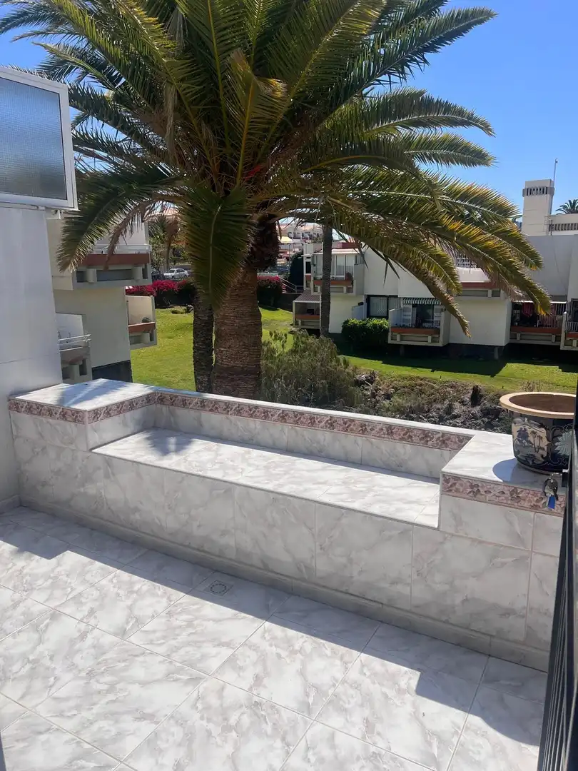 Terraza de Apartamento de alquiler en Arona con Jardín privado, Terraza y Amueblado